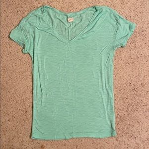 XS Mint Green Aerie Pretty Tee